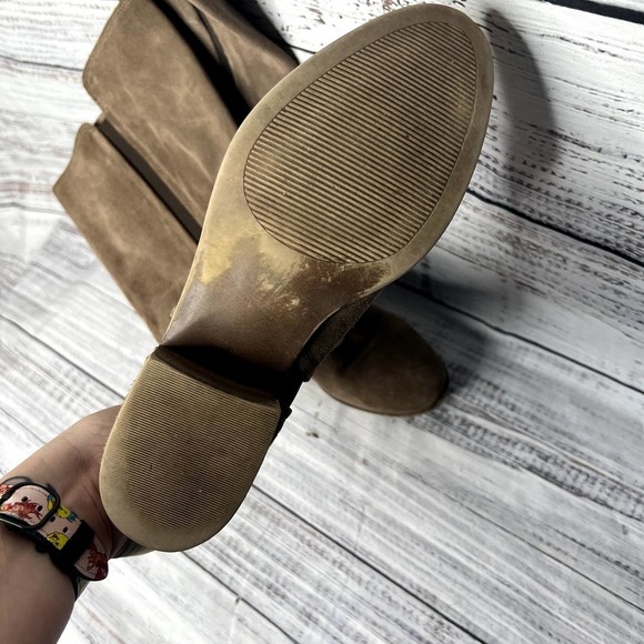 Steve Madden Taupe Over the Knee Boots - Picture 4 of 5